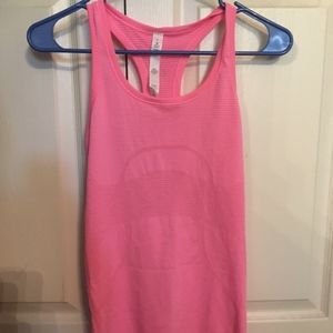 lululemon Swiftly Tech racerback Coral Small